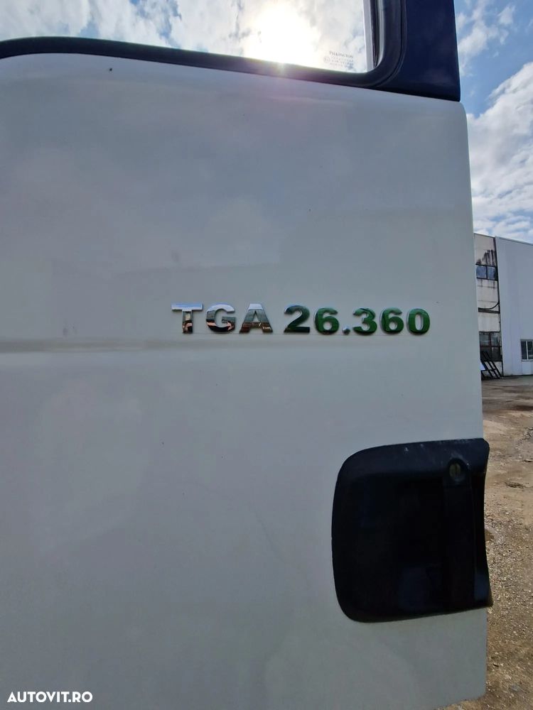 MAN TGA 26.363 + GRAIFER (remorca+2 containere) - 16