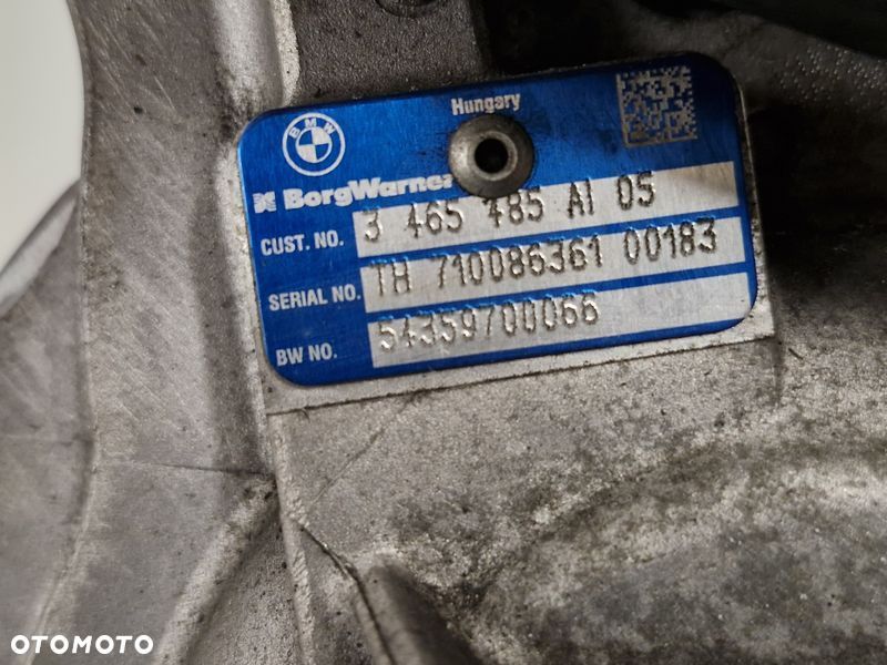 TOYOTA AVENSIS T27 LIFT T29 1.6 D4D TURBINA TURBOSPRĘŻARKA TURBO 54359700066 - 7