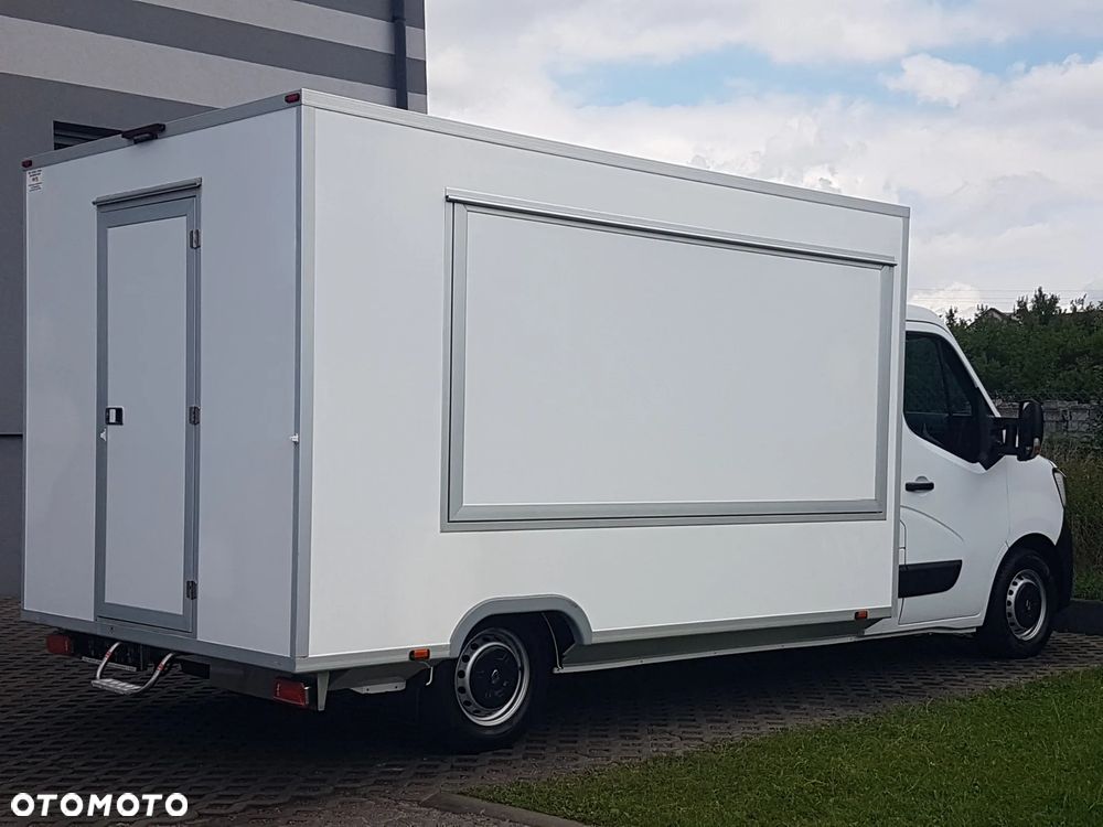 Renault MASTER SKLEP BAR FOODTRUCK KONTENER NISKOPODŁOGOWY AUTOSKLEP AGREGAT AC KLIMA DMC 3500KG - 4