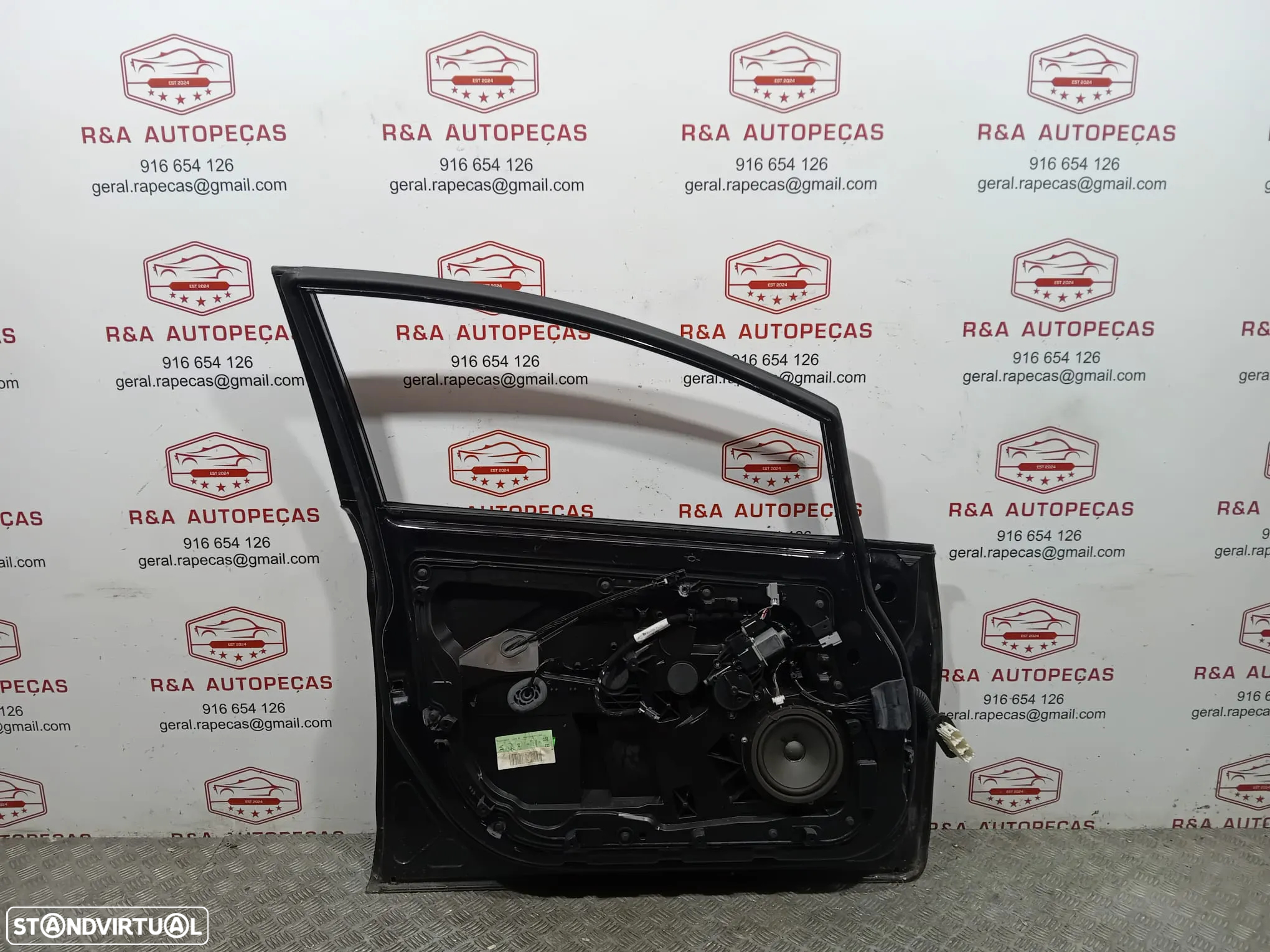 Porta Frente Esquerda Ford Fiesta MK6 VI Original - 5