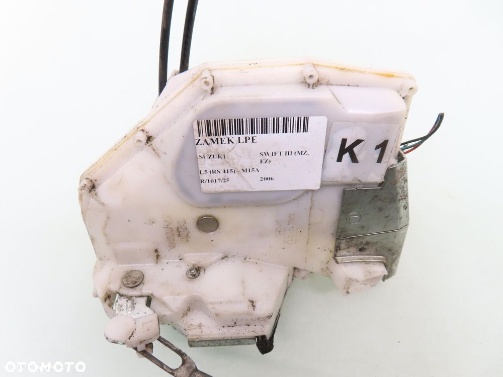 ZAMEK LEWY PRZEDNI SUZUKI SWIFT III 8 PIN - 5