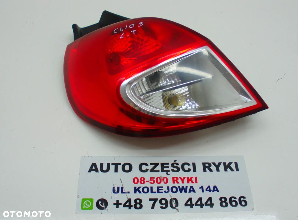 Renault Clio III Lift Lampa tył Prawa Lewa eu - 6