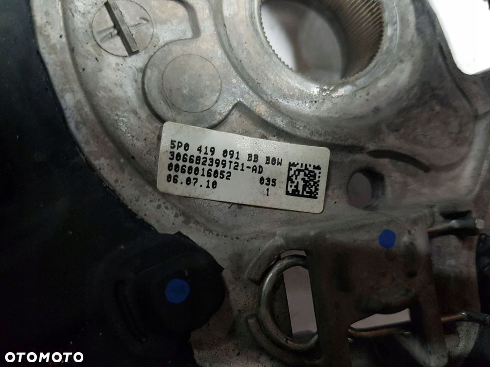 SEAT LEON 2 II LIFT 09-12r FR ALTEA KIEROWNICA SKÓRZANA 5P0419091BB - 9