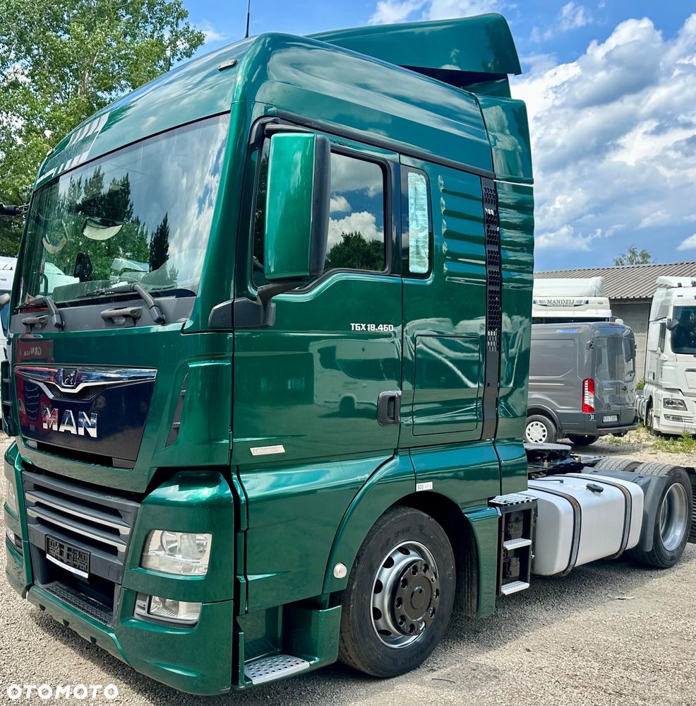 MAN TGX 18.460 XLX AUTOMAT RETARDER STANDKLIMA WEBASTO ACC 2xALUTANK SPOJLERY 800000km LOW DECK MEGA NAVI 2019 ŁADNY - 1