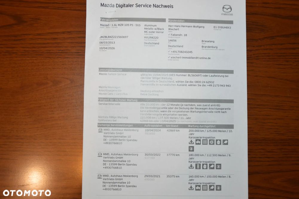 Mazda 3 1.6 MZR Business-Line - 35