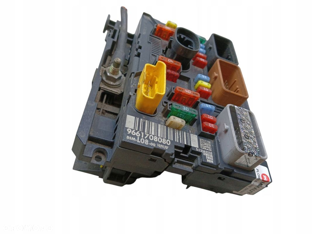 MODUŁ BSM SKRZYNKA BEZPIECZNIKÓW CITROEN C4 PICASSO I 9661708080 BSM L08 - 3