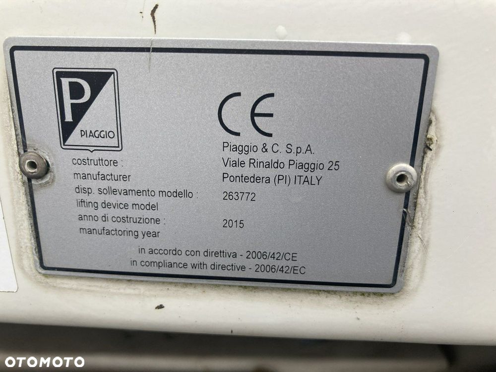 Piaggio Piaggio Porter Śmieciarka Wywrotka 2015 - 19