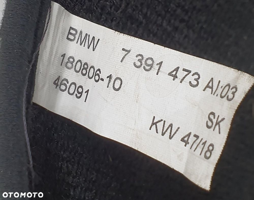 DYWANIKI CHODNICZKI WELUROWE MINI COOPER CLUBMAN F54 7391473 KOMPLET - 7
