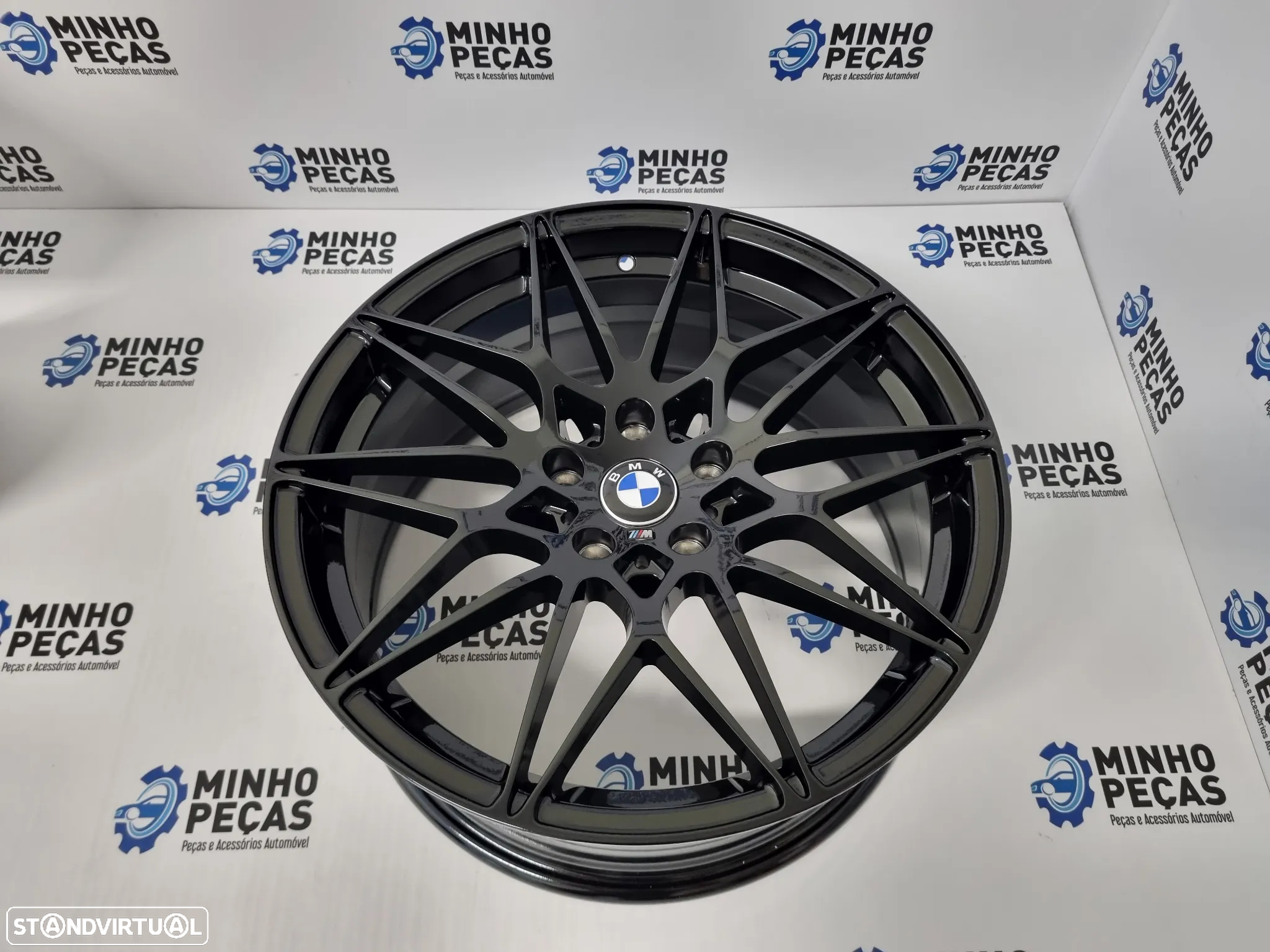 Jantes BMW (M4) GTS em 18 Preto Brilho (5x112) - 7