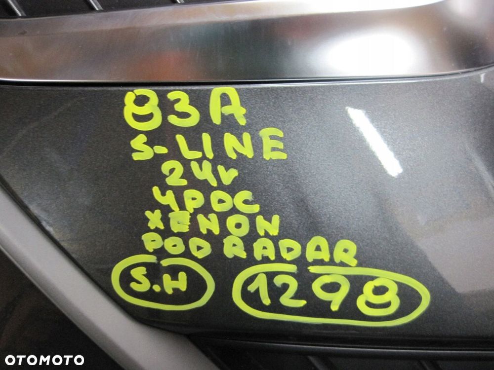 ZDERZAK AUDI Q3 83A S-LINE 4 PDC 24R XENON PRZÓD PRZEDNI - 16