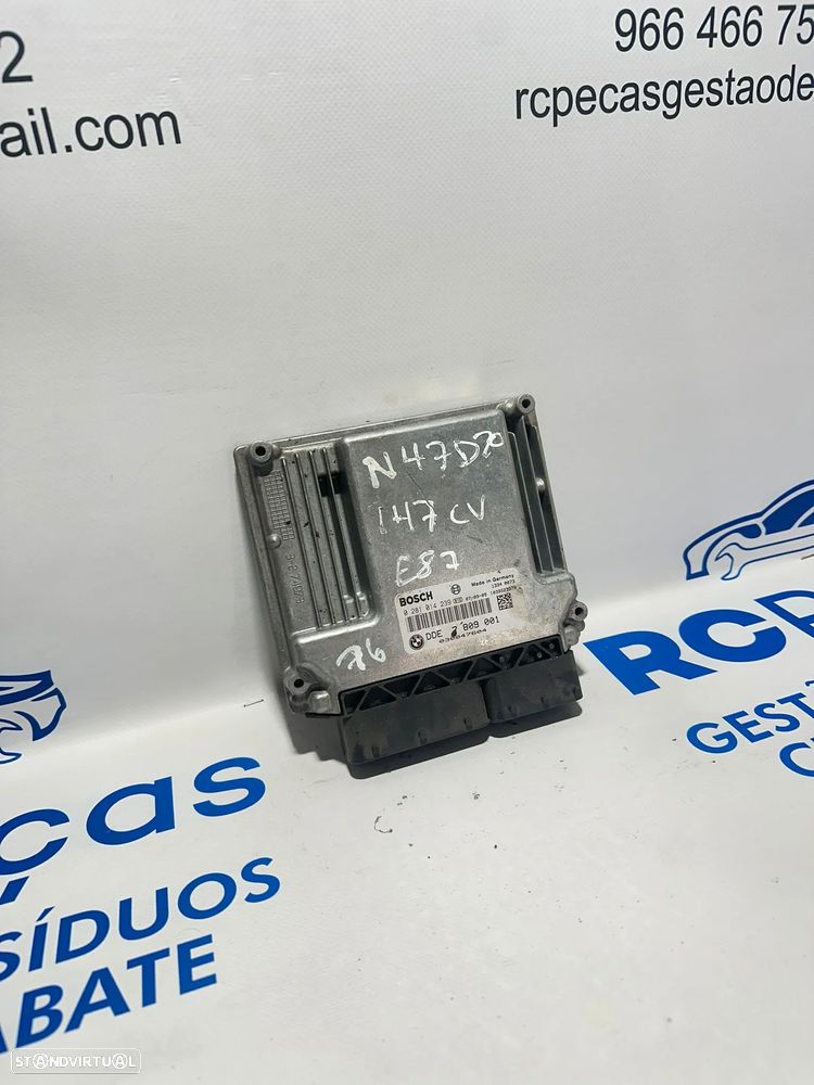 .Centralina Bosch Original BMW N47D20 N47 7 809 001 / 0 281 014 239 - 2