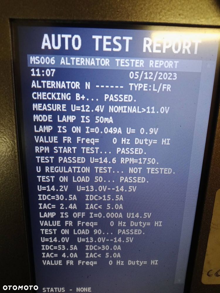 ALTERNATOR 100A OPEL MERIVA-A 0124415002 - 7