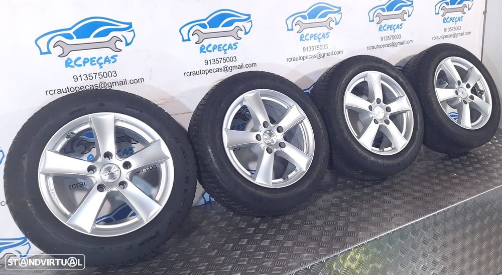 .Conjunto Jantes 16 Dezent TX BMW 7J ET31 5X120 KBA50289 - 4