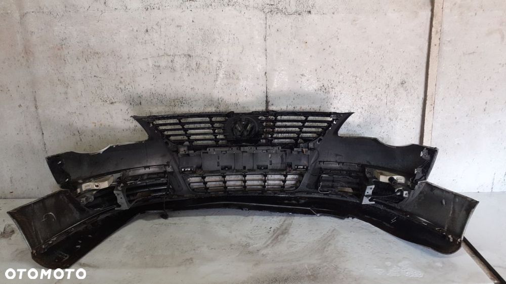 * ZDERZAK PRZÓD PRZEDNI VW VOLKSWAGEN PASSAT B6 LA7W SREBRNY - 4