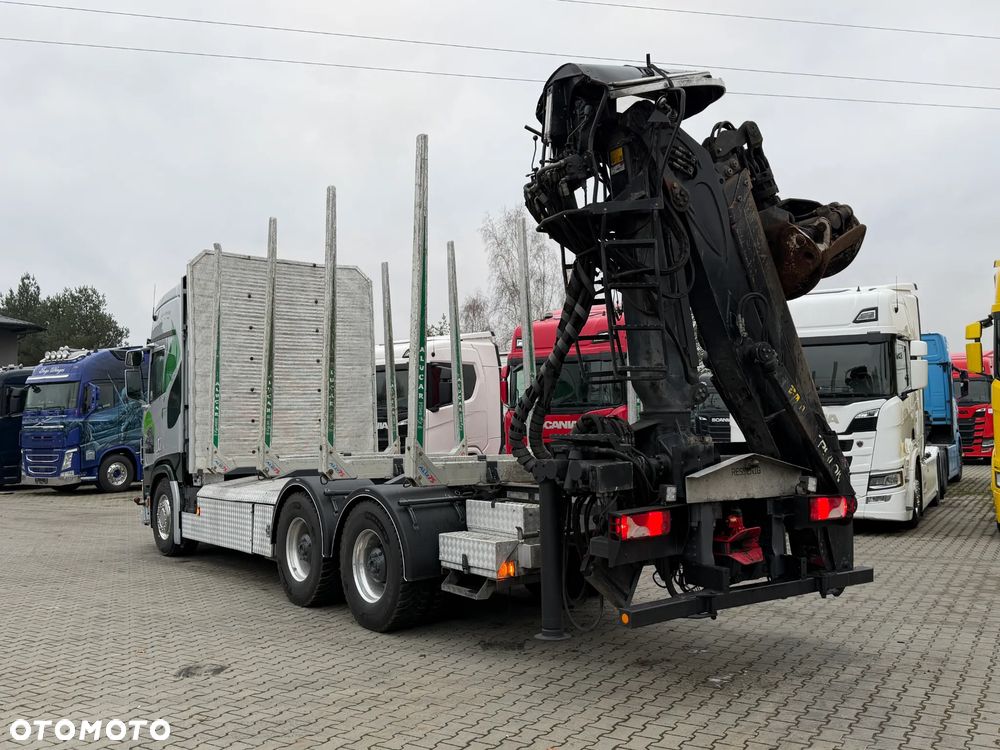 Scania Scania R650 bez EGR pełna opcja palfinger epsilon Z 2x wysów 2018/19 6x4 - 14