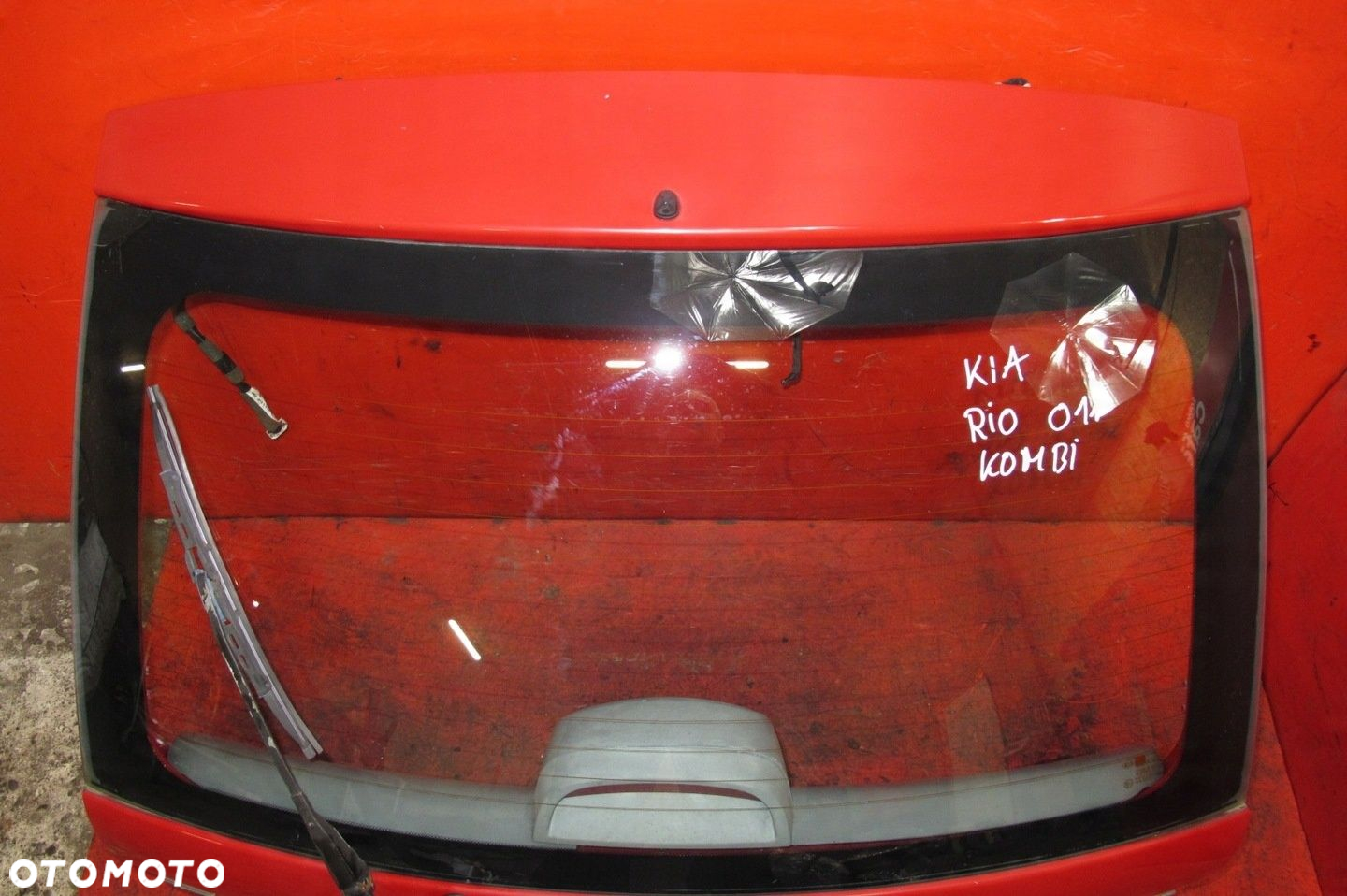 KIA RIO 1 I DC KOMBI KLAPA SZYBA BAGAŻNIKA TYŁ TYLNA Z2S - 2