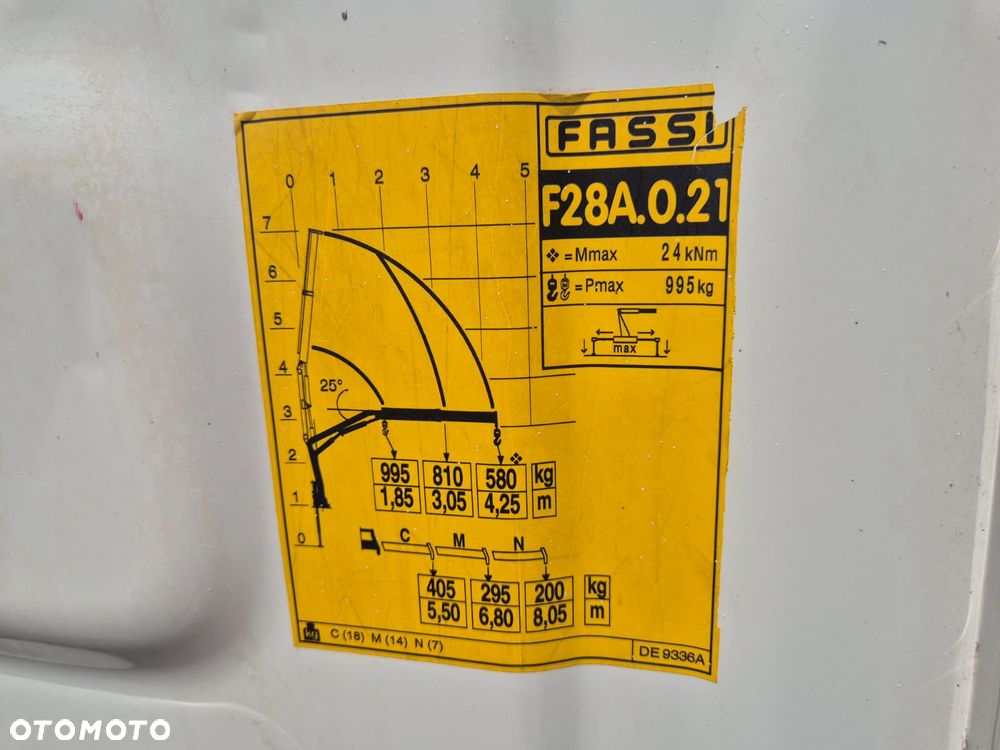 Iveco Daily 65 C 18 / 3.0 DIESEL / HDS FASSI F28B / WYWROTKA / MOCNA RAMA / BEZWYPADKOWY / SERWISOWANY / MOCNY SILNIK / EURO 4 / BEZWYPADKOWY - 22