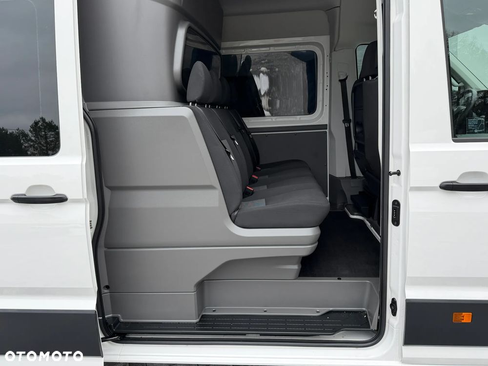 Volkswagen Crafter Brygadowy 7 osób / L4H2 / Oryginalna zabudowa VW / 2.0 TDI 140km / EURO6 / Najbogatsza wersja / FULL LED / Automatyczna skrzynia biegów / FV 23% - 23