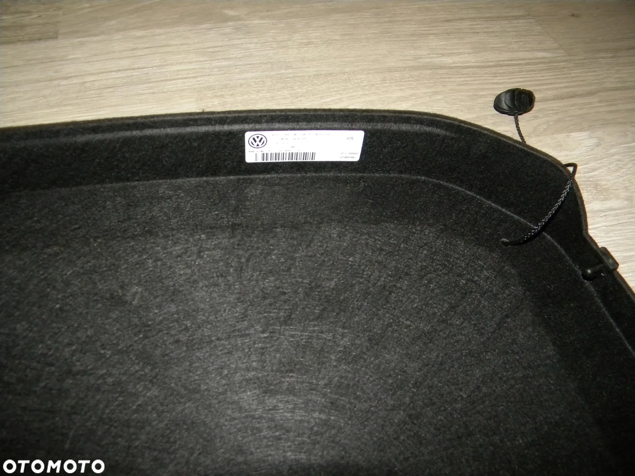 PÓŁKA BAGAŻNIKA VW T-CROSS TCROSS 18-24r CZARNA BLACK BARDZO ŁADNA FV - 9