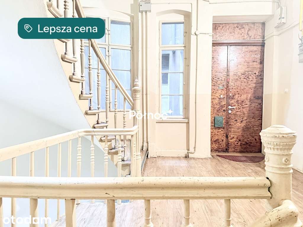 Słoneczne duże M3 w Centrum do remontu- booking.