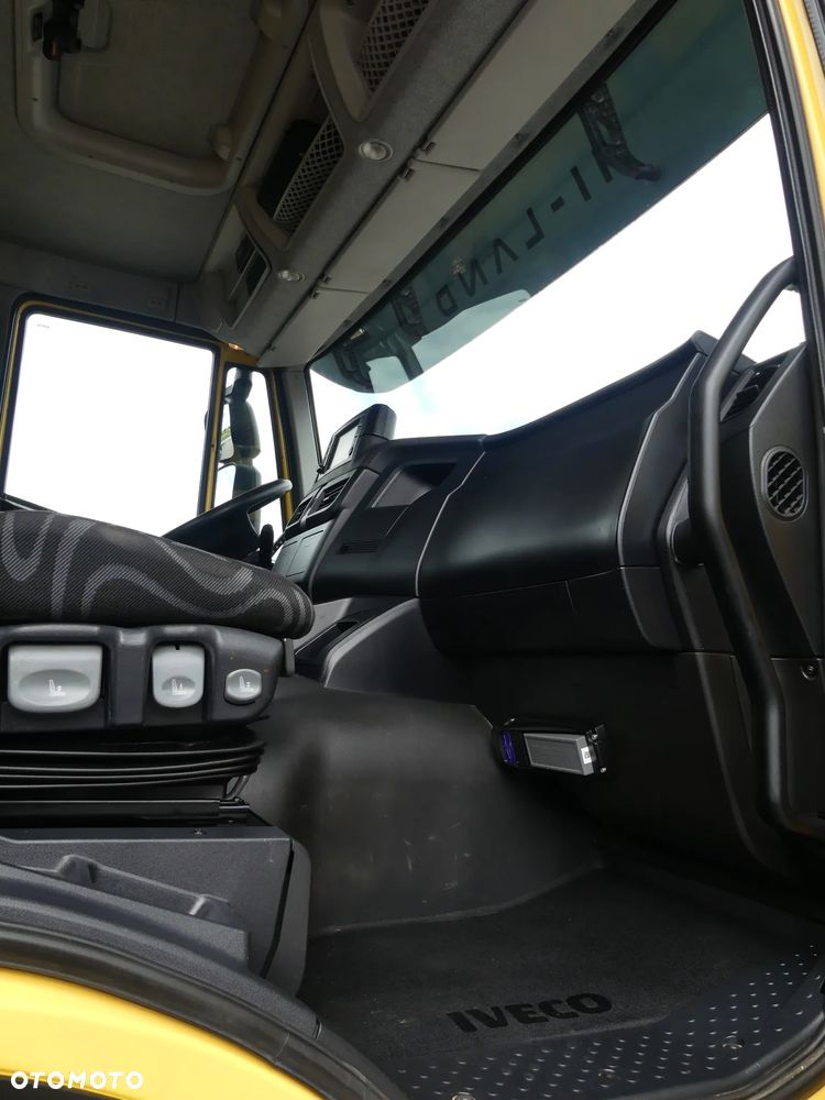 Iveco TRAKKER 450 / 8x4 / EURO 6 / HDS PALFINGER PK 22002-EH / NISKI PRZEBIEG / - 35