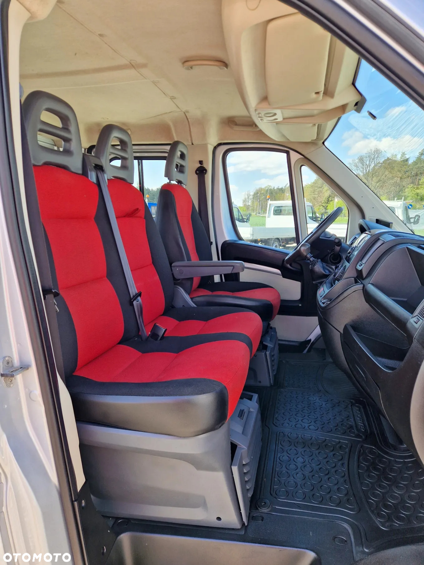 Fiat DUCATO 2,3 MJT 130 KONNA DOKA BRYGADÓWKA 7 OSBOWA 3,5M SKRZYNIA WEBASTO KAMERA MAX 16 KOŁA GWARANCJA - 19
