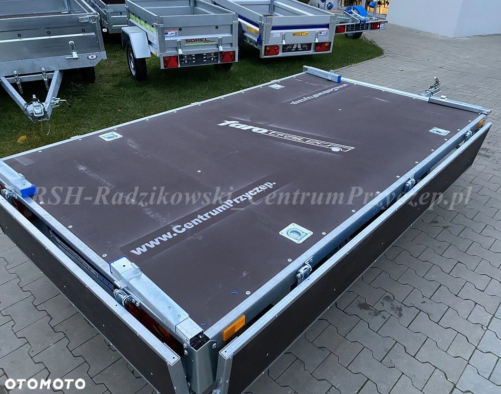 Faro PRZYCZEPA SAMOCHODOWA FARO MAGICUS+ TANDEM 263X150CM (BURTY WZMOCNIONE SKLEJKĄ) DMC: 750KG - 14