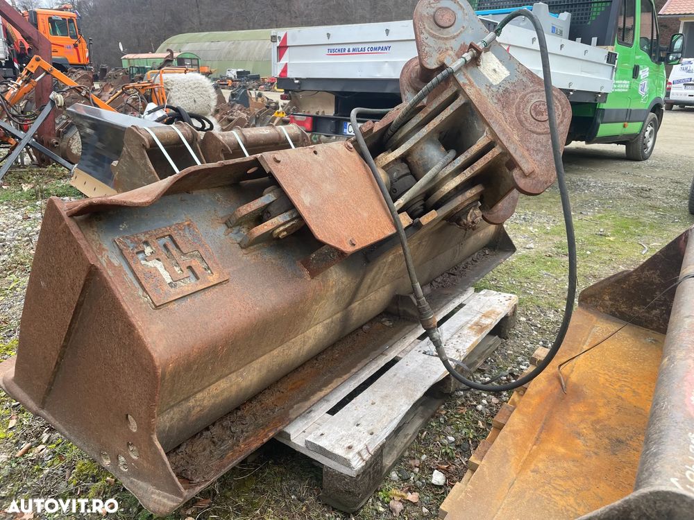 Cupa Taluz cu Inclinare Hidraulica latime de 2000 mm pentru excavatoare de 18-25 tone - 3