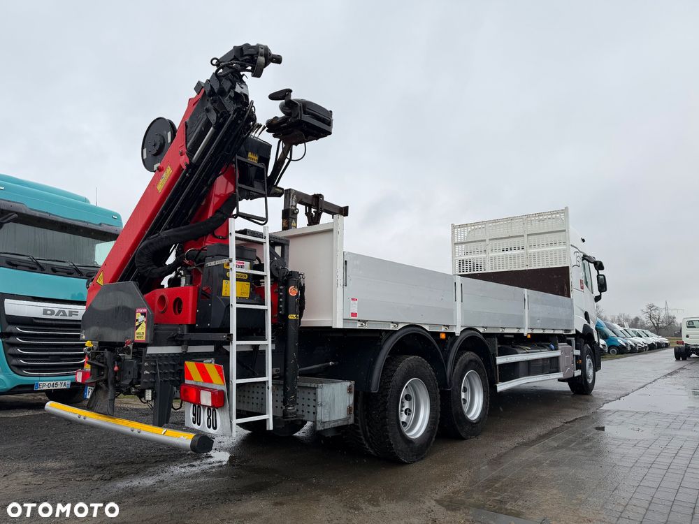 Renault C380 6X2 // SKRZYNIOWY + HDS PALFINGER PK17.001 SLD3 // SUPER STAN - 9