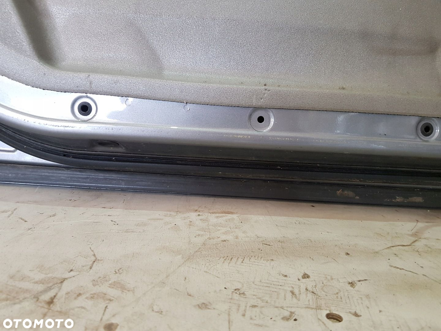 DRZWI LEWE LEWY PRZÓD BMW E60 E61 LCI EUR SPACEGRAU METALLIC A52/7 - 12
