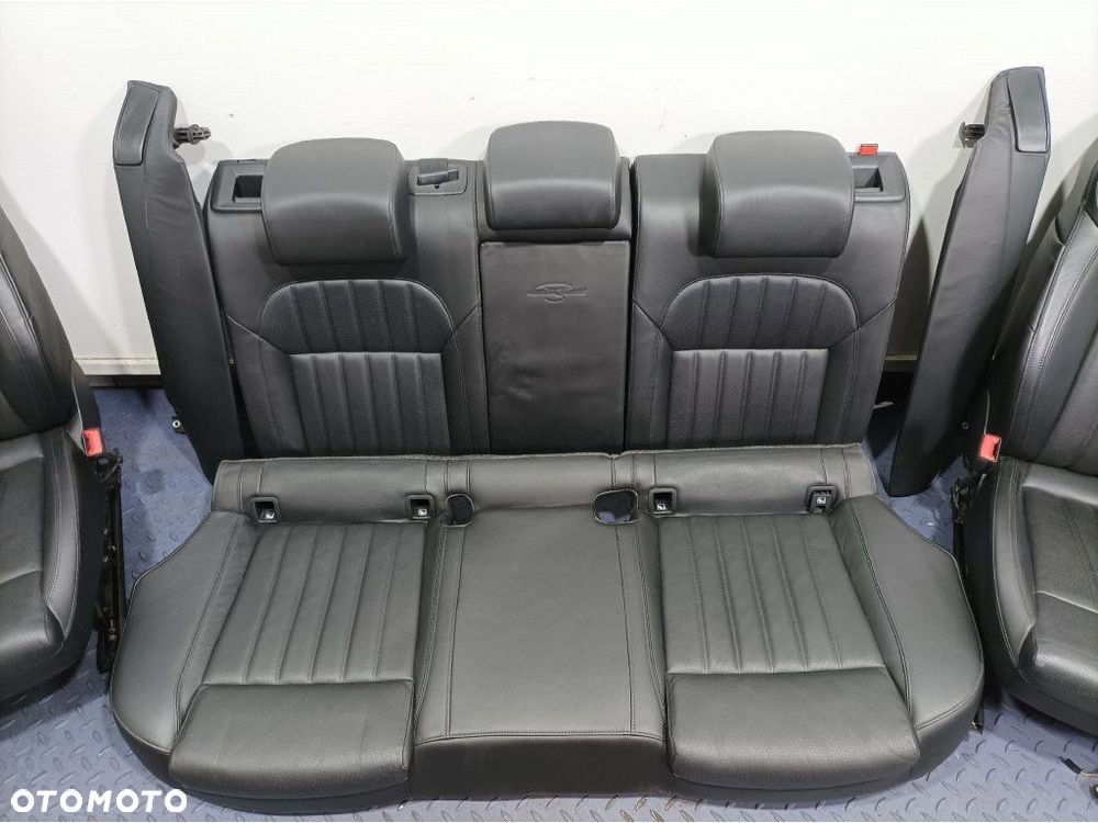 SKODA SUPERB III HB FOTELE SIEDZISKO OPARCIE TAPICERKI EU SKÓRA L&K KOMPLET - 4
