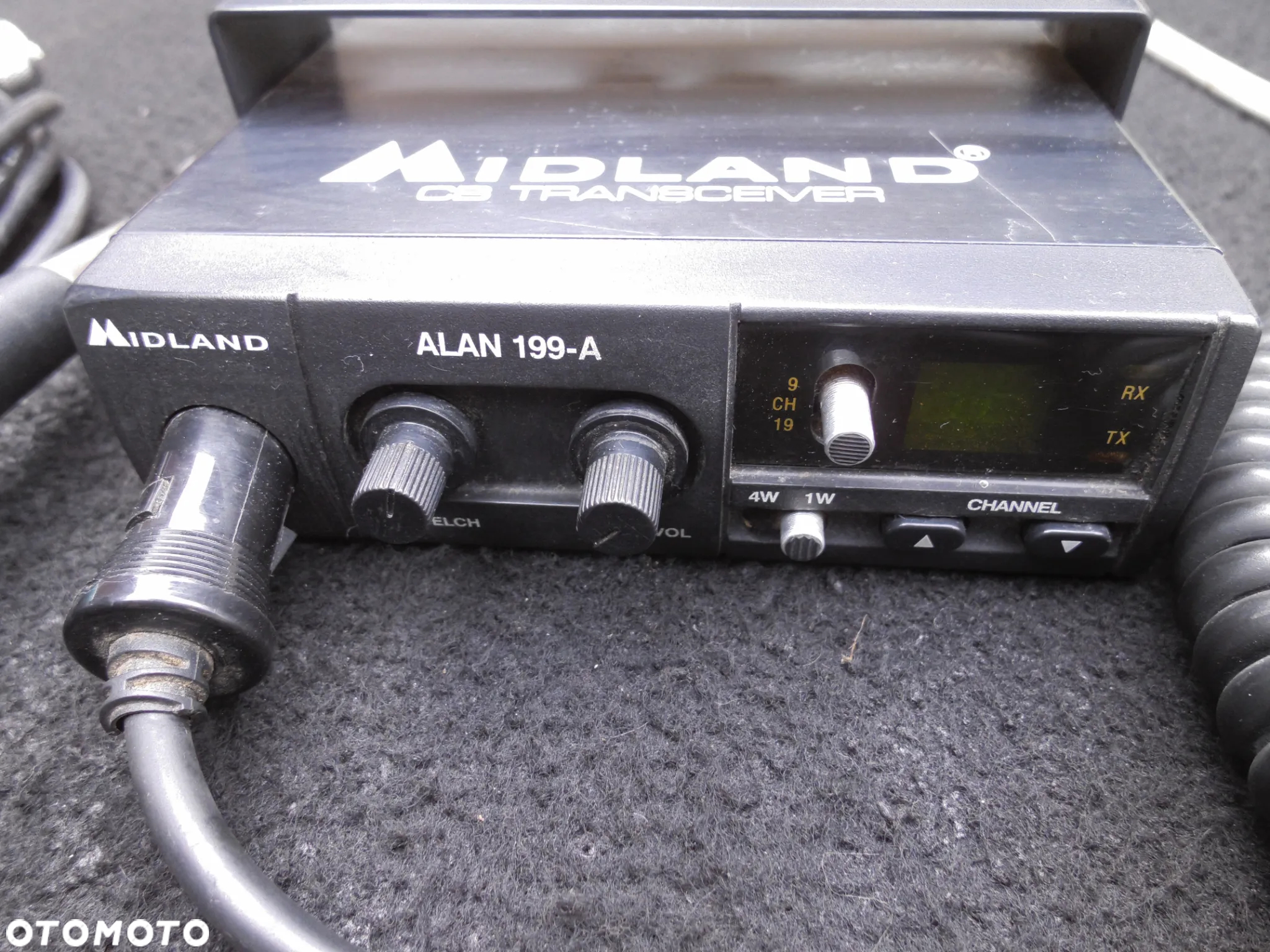 CB RADIO MIDLAND ALAN 199-A + ANTENA - 3