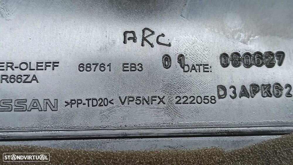 AERADOR FRENTE ESQUERDO NISSAN PATHFINDER (R51) 2.5 DCI XE - 9