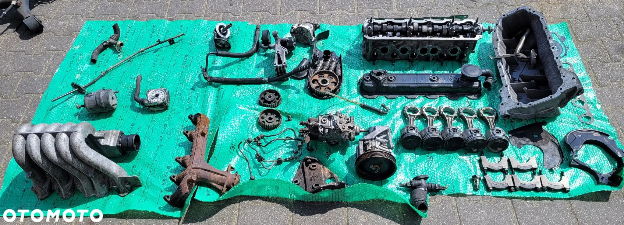 ORYGINALNY OSPRZĘT SILNIKA VW T4 2.4 TDI - 1
