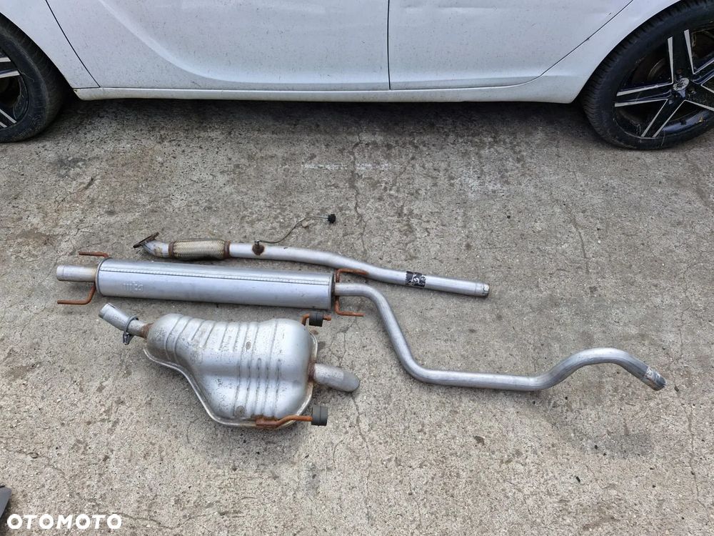 Zafira B 1.6 1.8 xer tłumik kompletny - 1