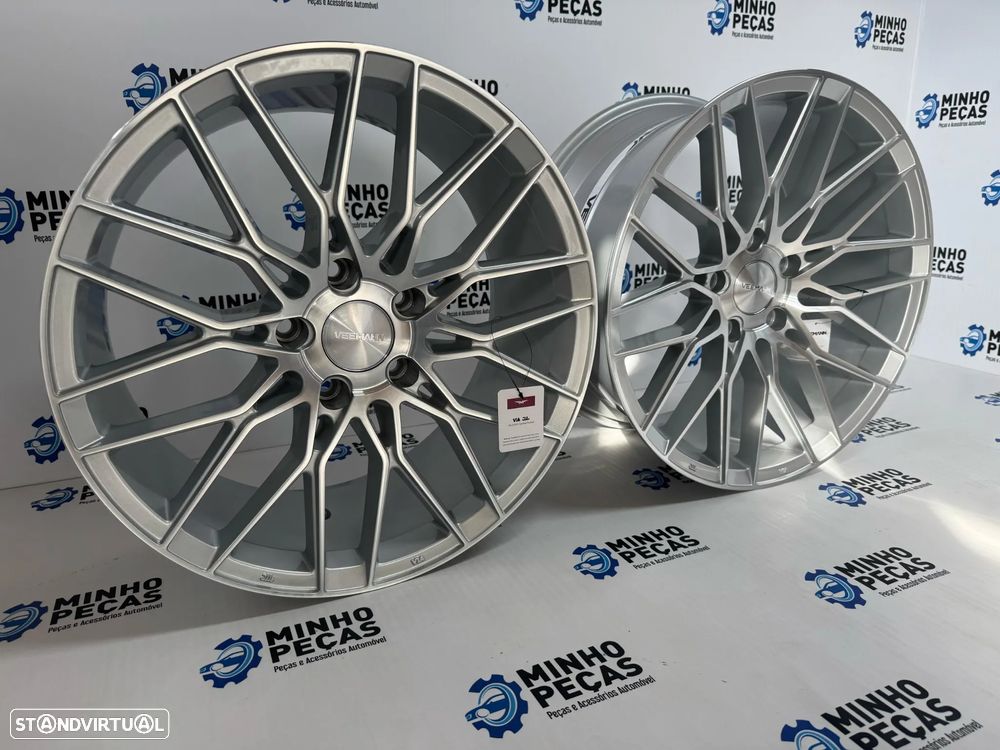 Jantes Veemann (V-FS34) em 18 Silver Machined (5x120) - 3