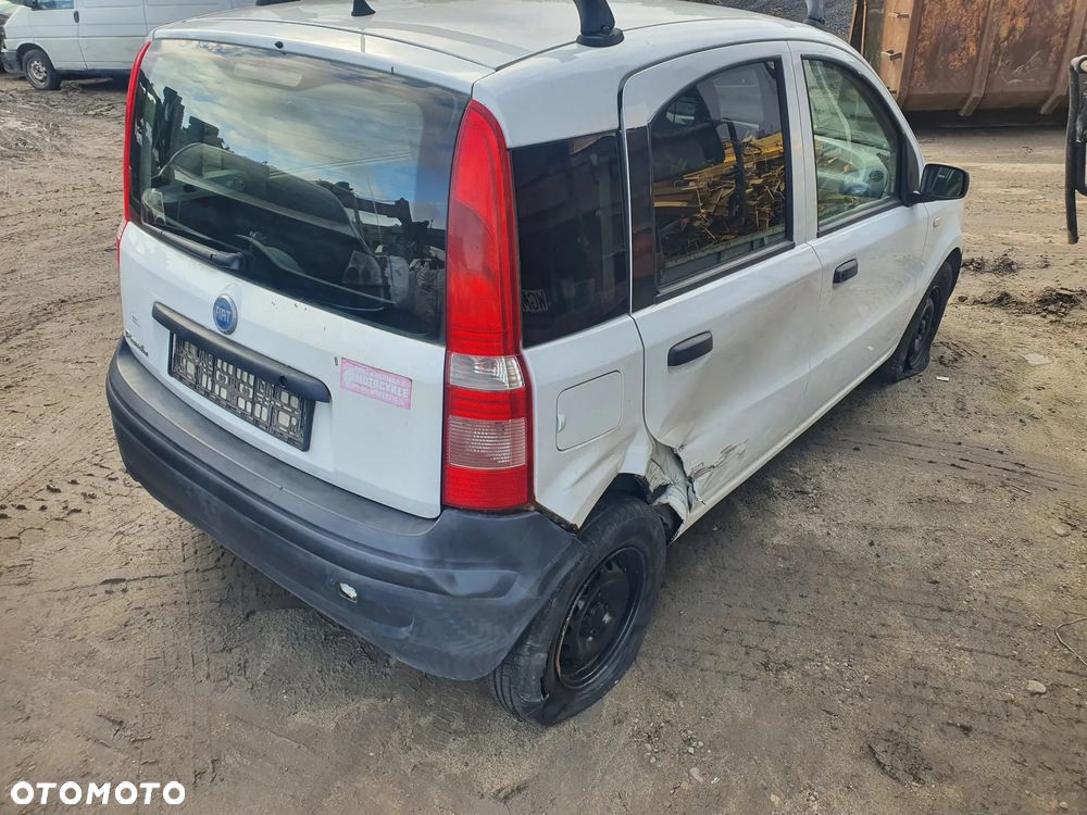 fiat panda II 268 maska zderzak lampa grill błotnik drzwi zbiornik paliwa szyba lusterko - 1