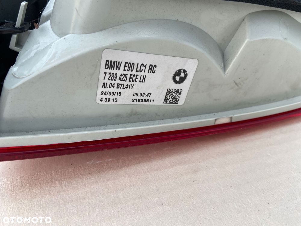 LAMPA LEWY LEWA TYŁ TYLNA W BŁOTNIK BMW E90 LIFT LCI 7289425 LED LCI - 15