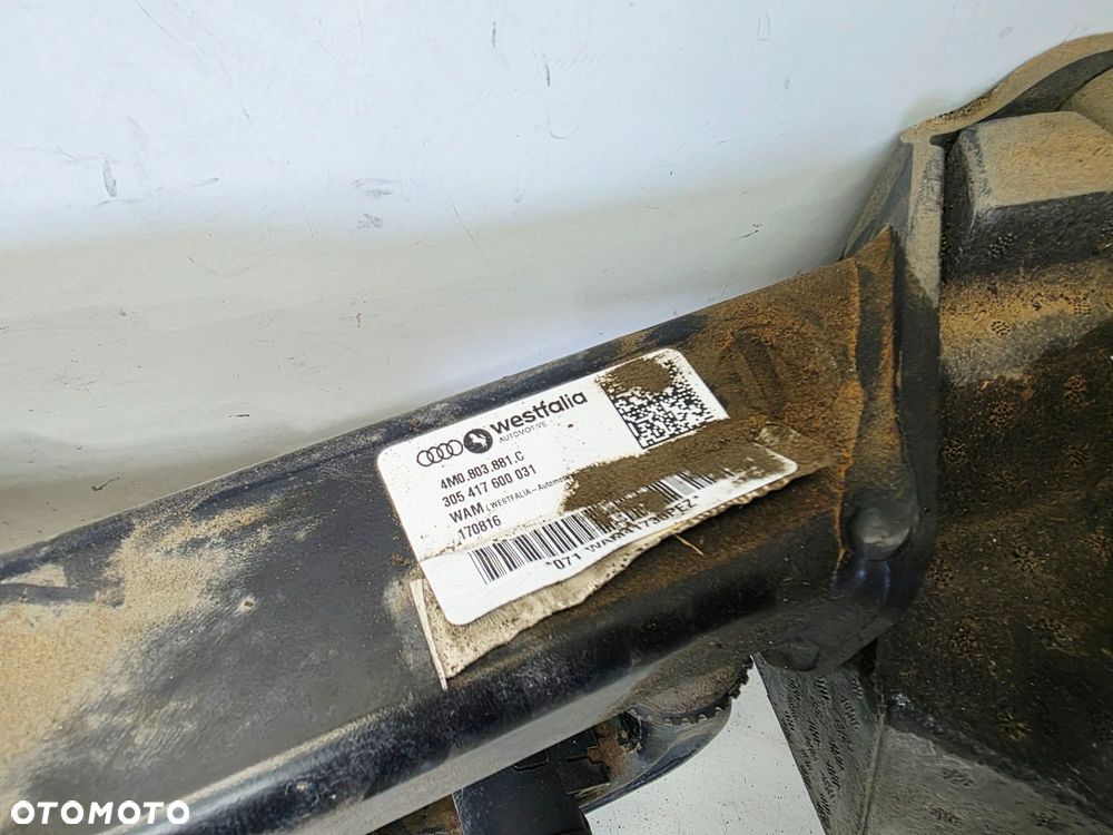 HAK HOLOWNICZY SKŁADANY WESTFALIA KOMPLETNY AUDI Q7 4M 4M0803881C - 6