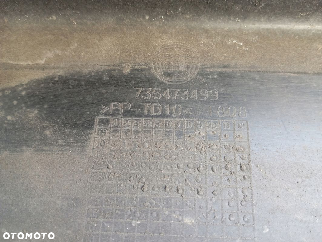 FIAT DOBLO II 2 ZDERZAK TYŁ TYLNY 735473499 - 6
