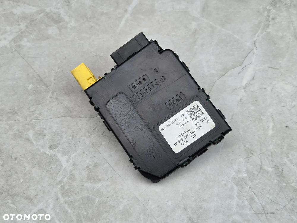 VW AUDI SEAT SKODA MODUŁ POD KIEROWNICĘ 1K0953549AF - 7