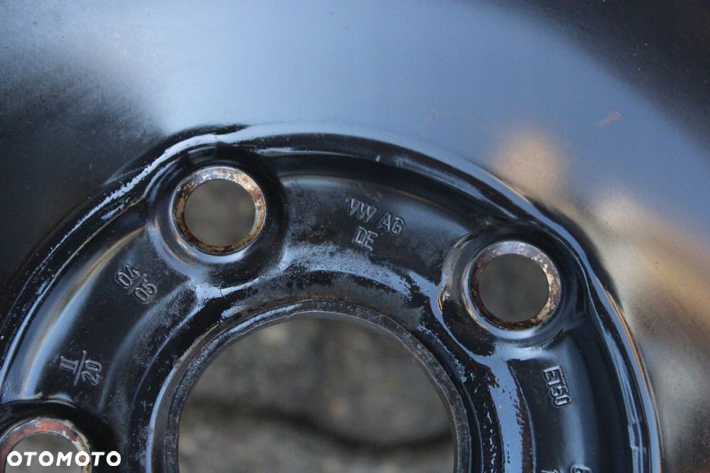 oryg vw 16cali 5x112 et50 6,5j skoda audi seat golf - 7