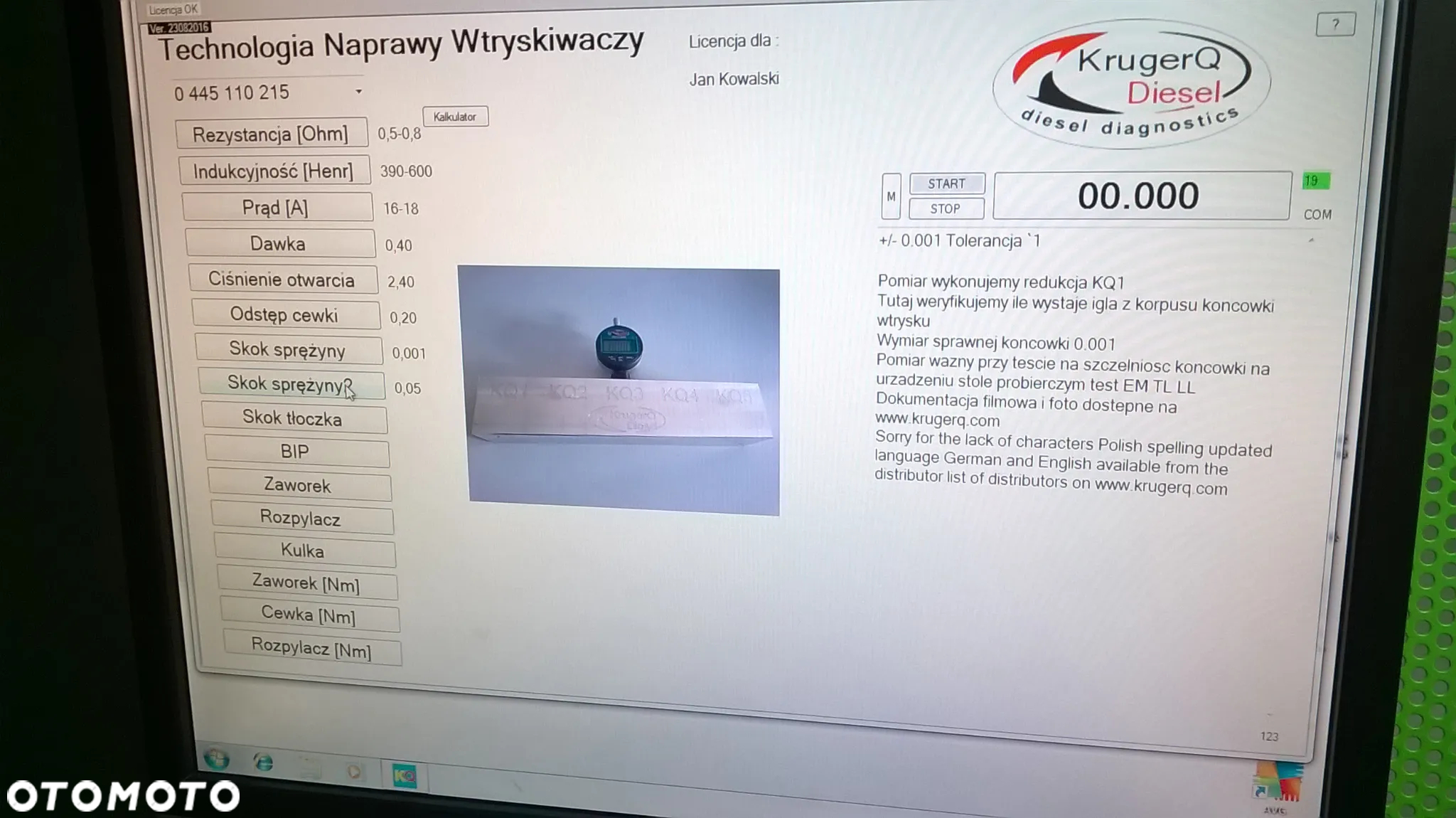 Eps 205 Bosch tester 49.000 pln brutto + 3 Etap KrugerQ narzędzia wyposażenie - 36