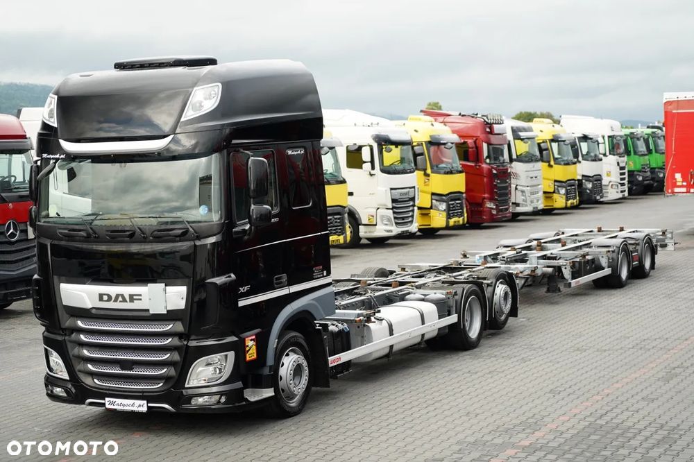 DAF XF 480 / BDF / 6X2 / ZESTAW TANDEM / SSC / KLIMATYZACJA POSTOJOWA / OŚ PODNOSZONA / WECON / PO KONTRAKCIE SERWISOWYM