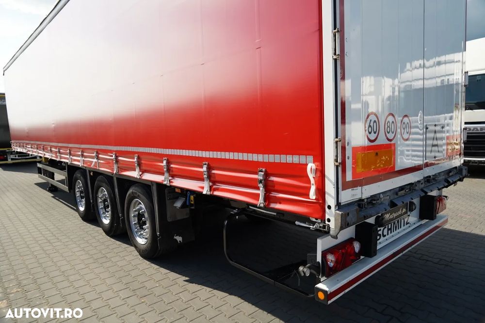 Schmitz Cargobull CURTAIN / JOLODA / TRAILERLODA / VARIOS / 385/55 R22.5 / LVT ROOF - 12