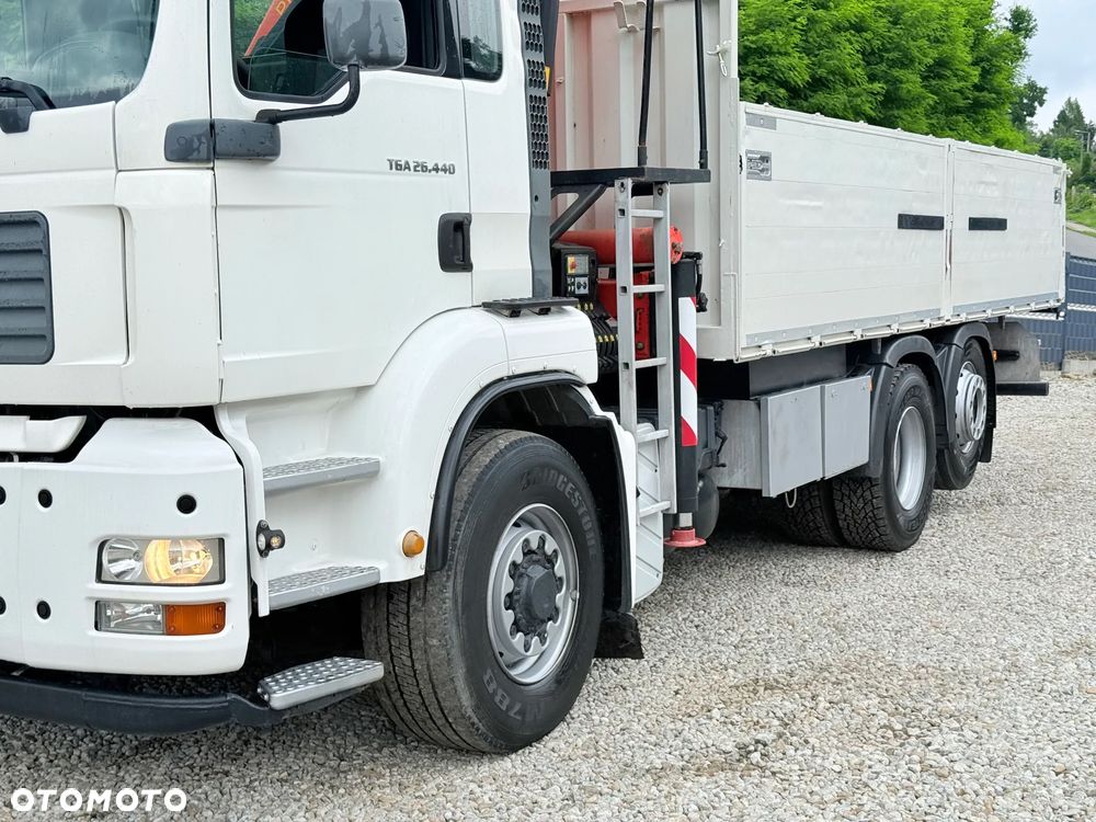 MAN * TGA 26-440 * 6x4 Hydrodrive * HDS Palfinger PK 20002 * Bardzo Dobry Stan - 6