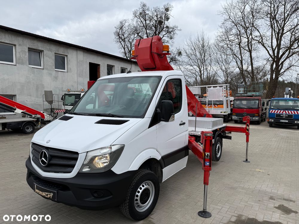Mercedes-Benz Podnośnik Koszowy Zwyżka Ruthmann TB220 22 metry 14 w Bok Udt jak Wumag Multitel Gsr - 10
