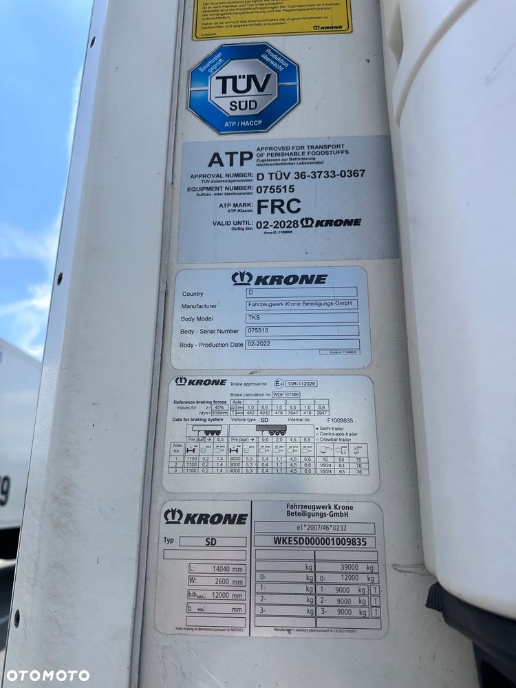 Krone SDR 27 Carrier Vector 1550 - 14