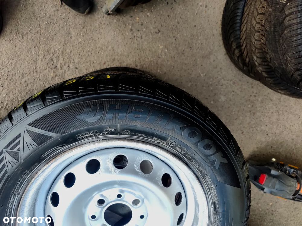 4x98 Felgi Stalowe Stal 13 Koła Zimowe Zima Opony FIAT SEICENTO CINQUECENTO UNO PUNTO PANDA LANCIA Y10 YPSILON SEAT IBIZA Łada Lada 155/80R13 HANKOOK WINTER I*CEPT RS 7mm Legnica ALU-RAD 155/80 - 12