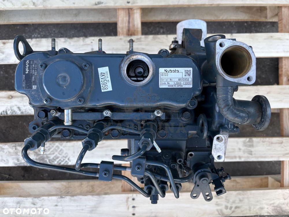 Kubota D722 D722-EF01 Silnik Słupek Pokrywa Blok Głowica Miska Tłok Klawiatura CZĘŚCI - 5